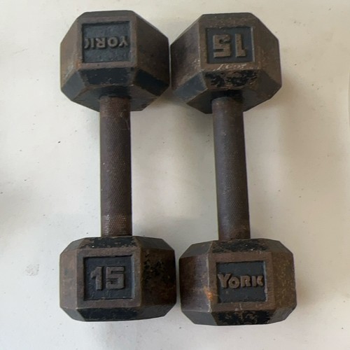 York hex dumbbell cast - hex,