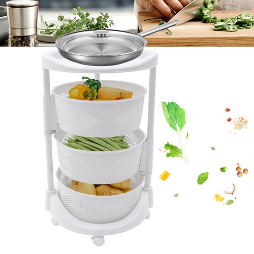 Kitchen storage cart rotating - kitchen,
