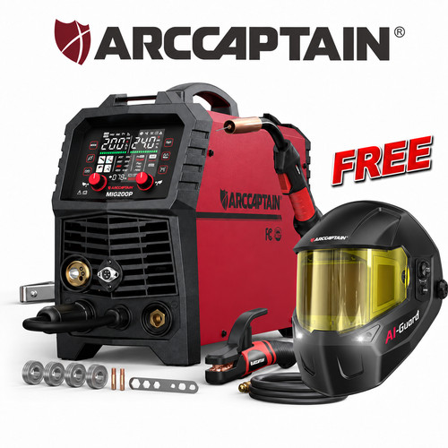 Arccaptain mig welder pulse - mig,