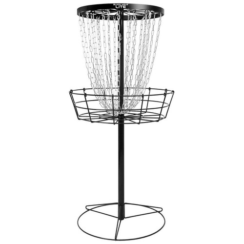 Mvp disc golf basket - basket, black