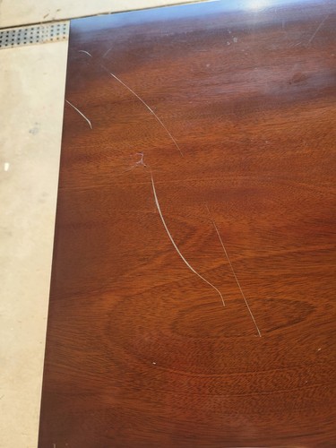 Mahogany table - mahogany,
