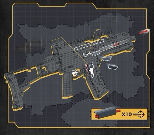 G36c rifle building blocks - rifle,