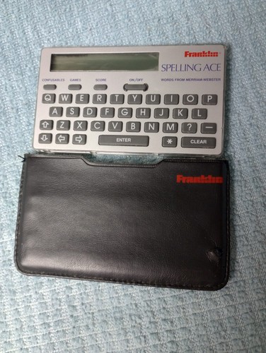 Franklin spelling ace - spelling, vintage