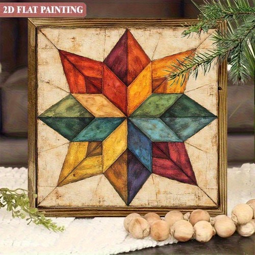 Vintage rainbow star - vintage,