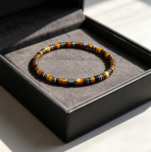 Genuine tiger eye hematite - tiger,