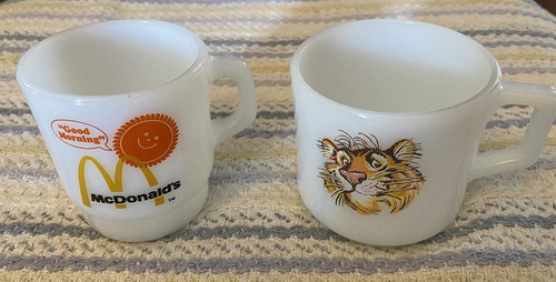 Lot vintage fire king - of,