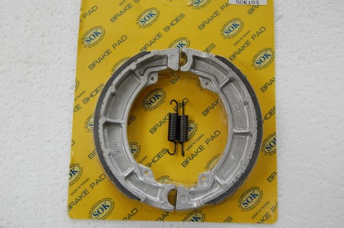 Rear brake shoes springs - rear, shoes+springs