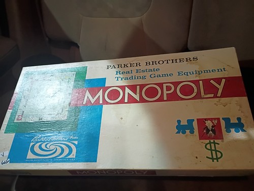 Vintage 1961 monopoly parker - vintage,