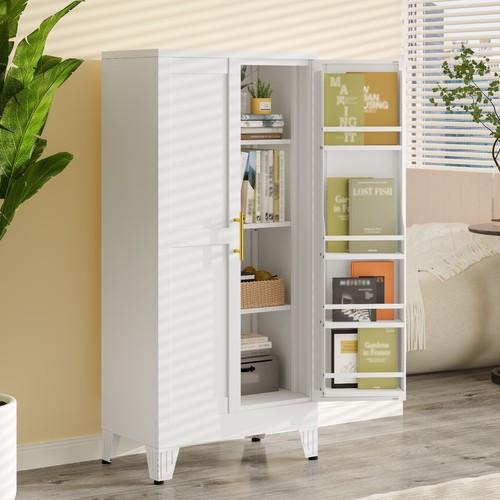 Metal kitchen pantry cabinet - pantry,