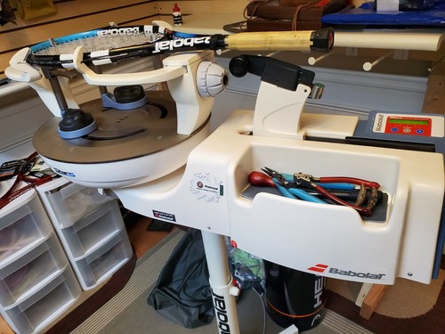 Tennis racquet stringing - tennis,