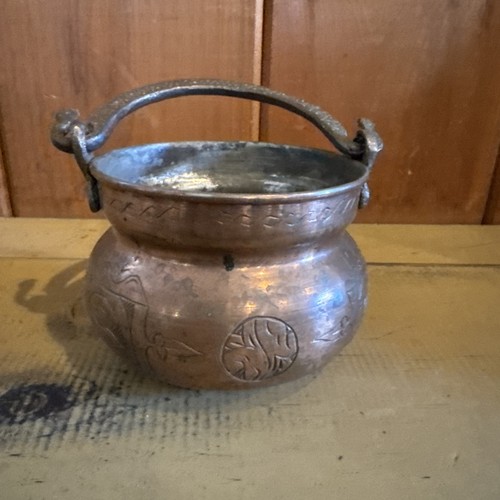Antique hand forged solid - hand,