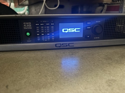 Qsc cxd networked - cxd, 4