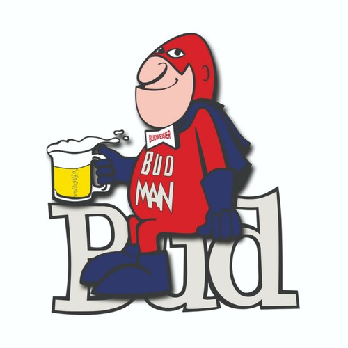 Budweiser bud man - budweiser, beer