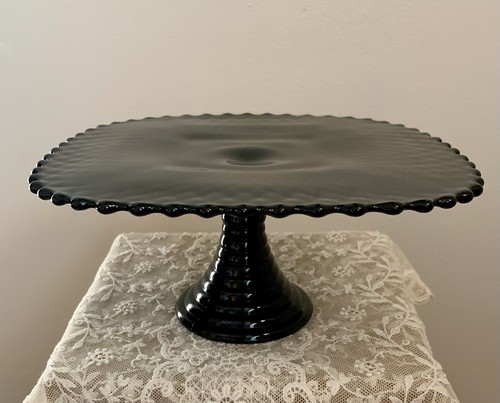 Vintage black amethyst glass - vintage,