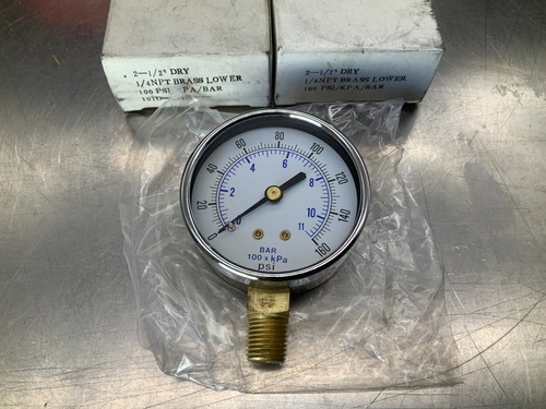 Pressure gauge 2 - pressure, 2-1/2"