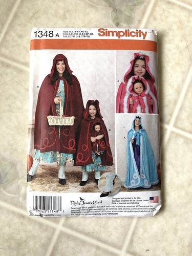 Simplicity 1348 cape - 1348,