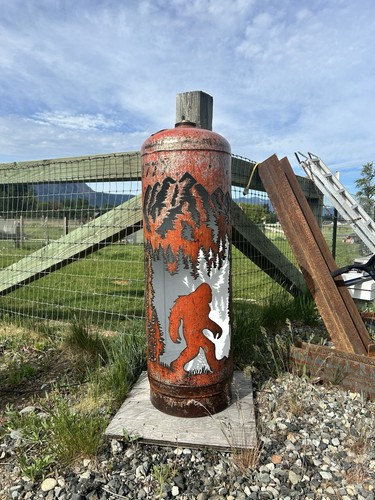Yard art bigfoot - yard, themed