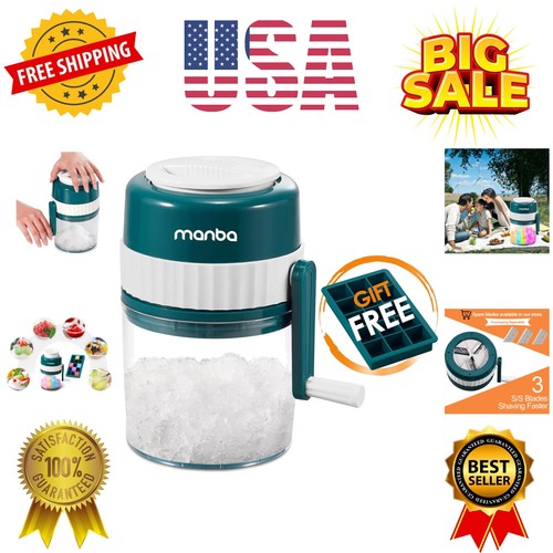Ice shaver and - ice,