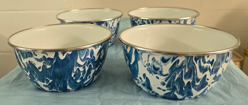 Golden rabbit enamelware swirl - enamelware,