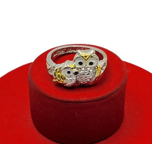 Size ring owl mother - ring,