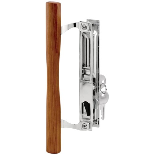 Keyed sliding glass - glass, door