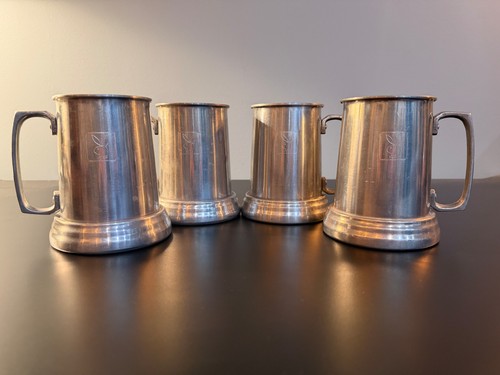 Vintage playboy aluminum - aluminum, stein