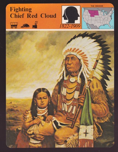 Fighting chief red cloud - fighting,