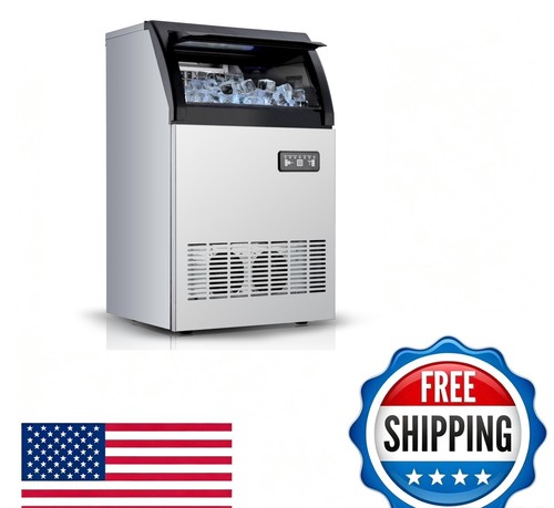 Stainless steel ice maker - steel,