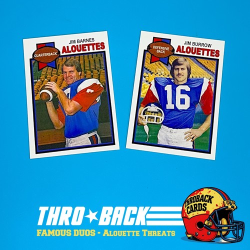 Throback custom football card - throback,