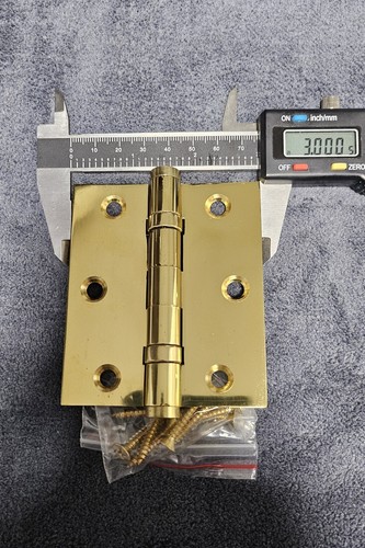 Polished solid brass door - solid,