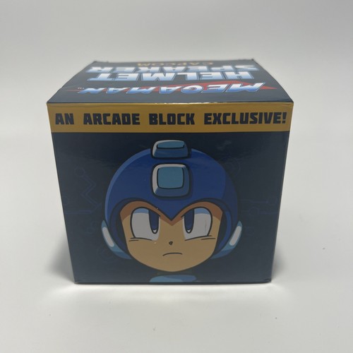 Mega man portable helmet - man,