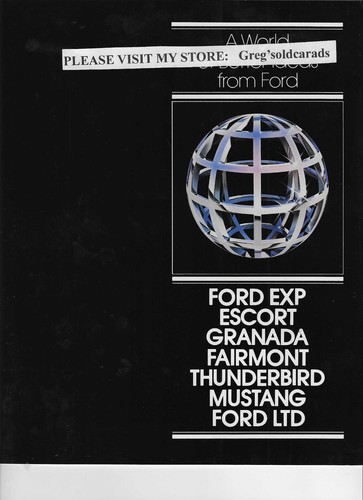 1981 ford brochure ltd - 1981,