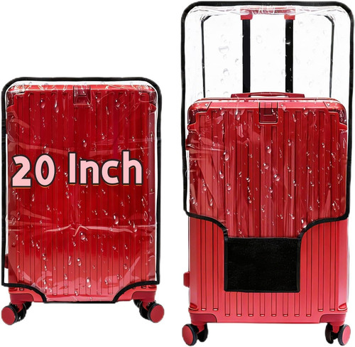 Clear suitcase cover - clear,
