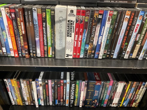 Dvds open but perfect - -,