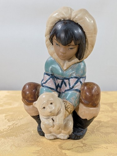 Lladro inuit eskimo poor - lladro,