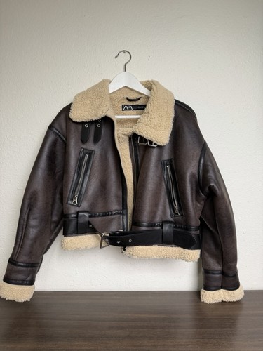 Zara women brown faux - women's,