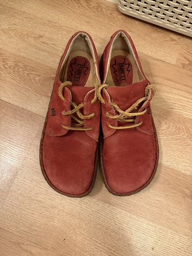 Born red suede shoe women - born, women’s