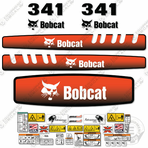 Fits bobcat 341 decal - bobcat,