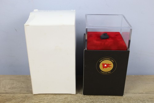 Titanic authentic coal case - coal,