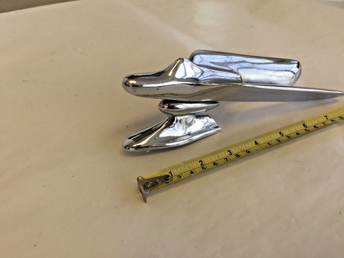 Hood ornament jet plane - plane, style