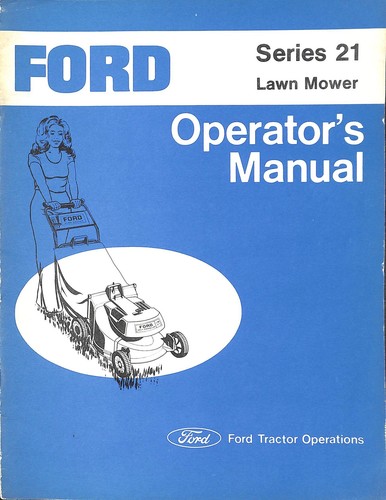 Ford series lawn - ford, mower