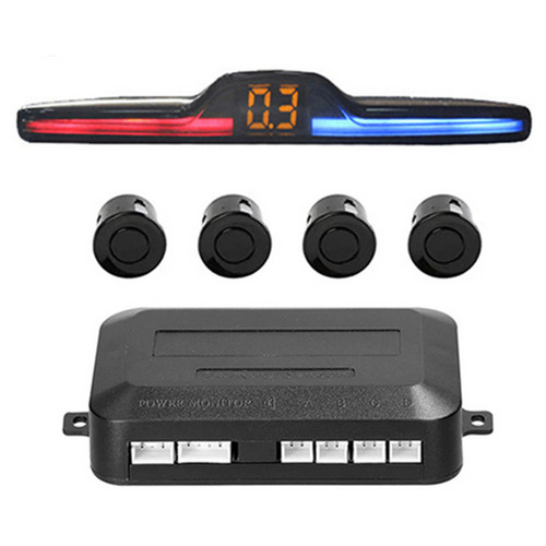 Car parking sensor led display - car,