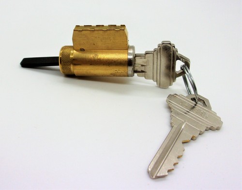 Key knob lever deadbolt - key, knob,