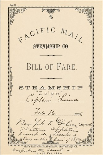 Pacific mail steamship - mail,