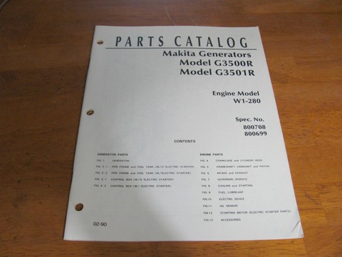 Makita generator g3500r g3501r - generator,
