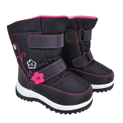 Winter girls snow boots - winter,