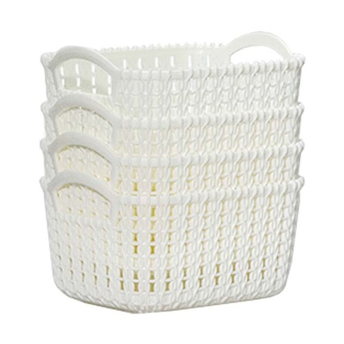 Pcs weave basket storage - weave,