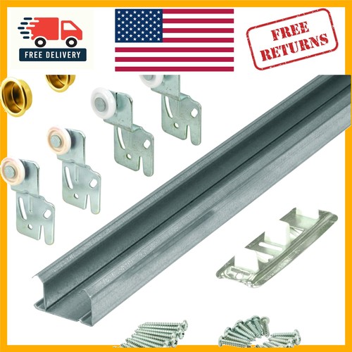 Inch pass closet track - bi-pass,