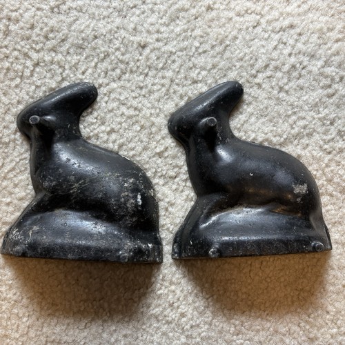 Vintage cast metal easter - cast,