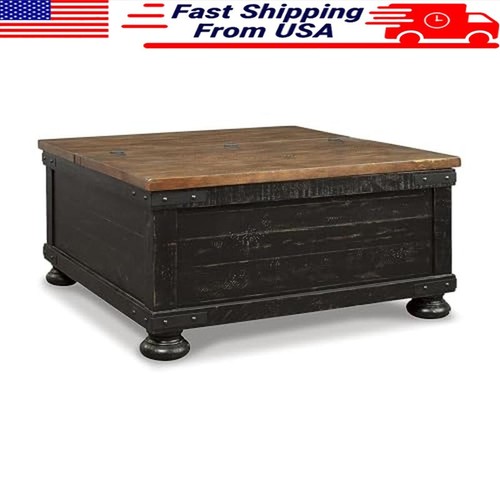 Rustic lift top coffee table - rustic,